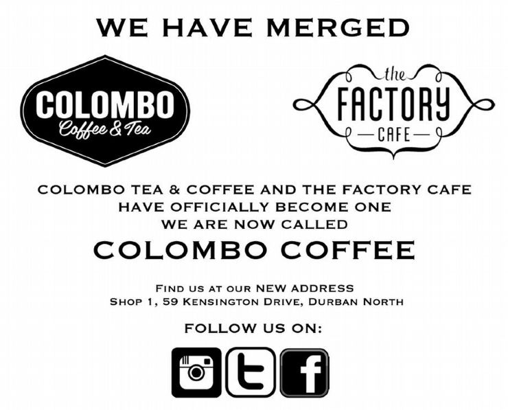 Colombo Coffee in Durban moves home! Coffee Magazine